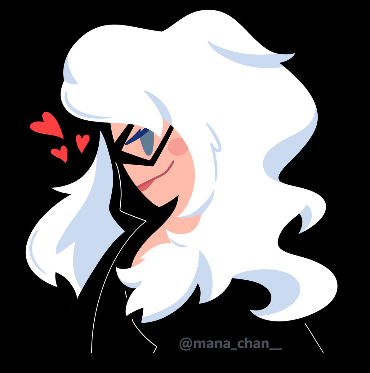 my beloved Black Cat 🖤🤍