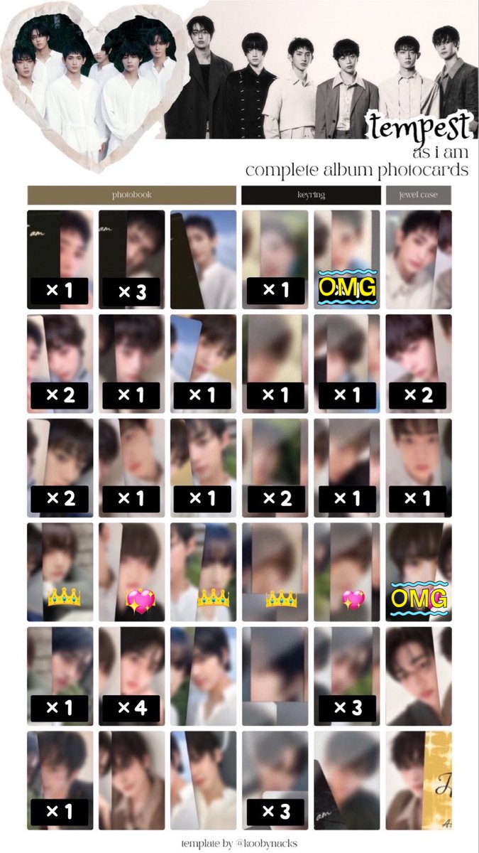 TEMPEST交換 #TEMPEST #템페스트 TEMPEST tempest テンペスト As I am