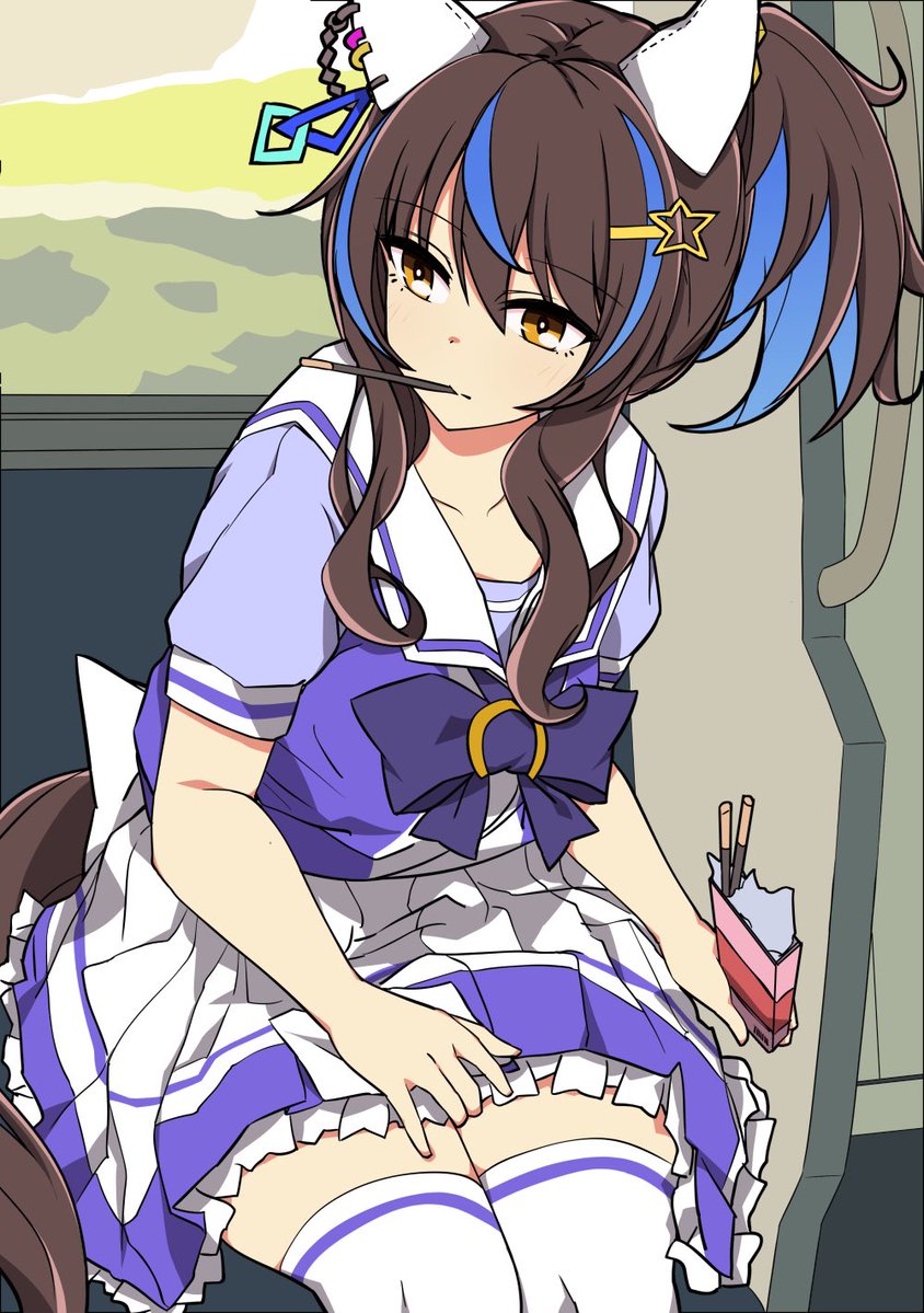 ポッキー食ってるダイタクヘリオス