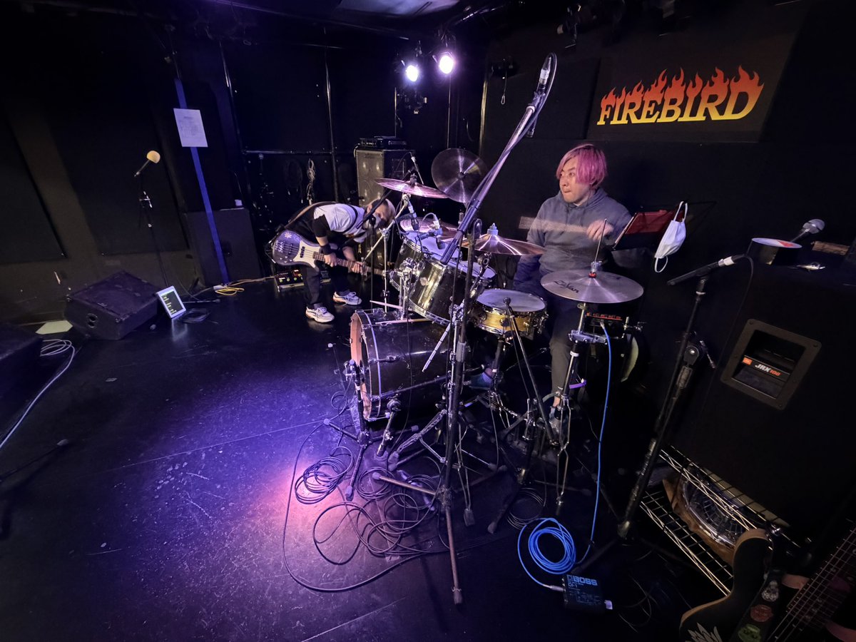 GD_HarasHow's tweet image. 本日の現場🚃
只今リハ中〜♪
#新松戸FIREBIRD
#極めて楽しい