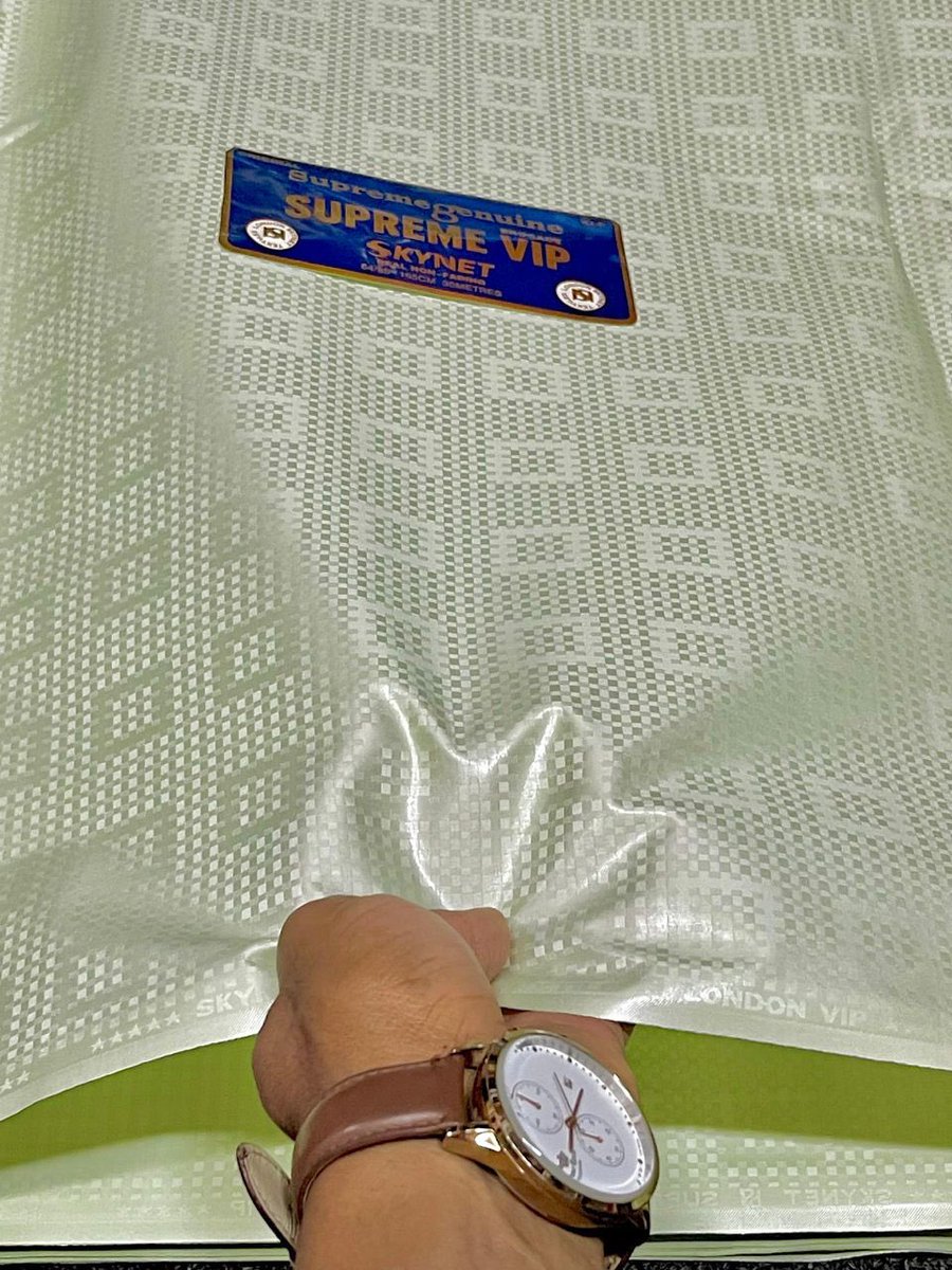 kawu90's tweet image. Kindly Rt🔁Like pls

SUPREME VIP
🏷️Price:#8,000 Per yard
☎️Call,D/WhatsApp
   (08036321855)
 🌍 KANO
🛵 Nationwide delivery