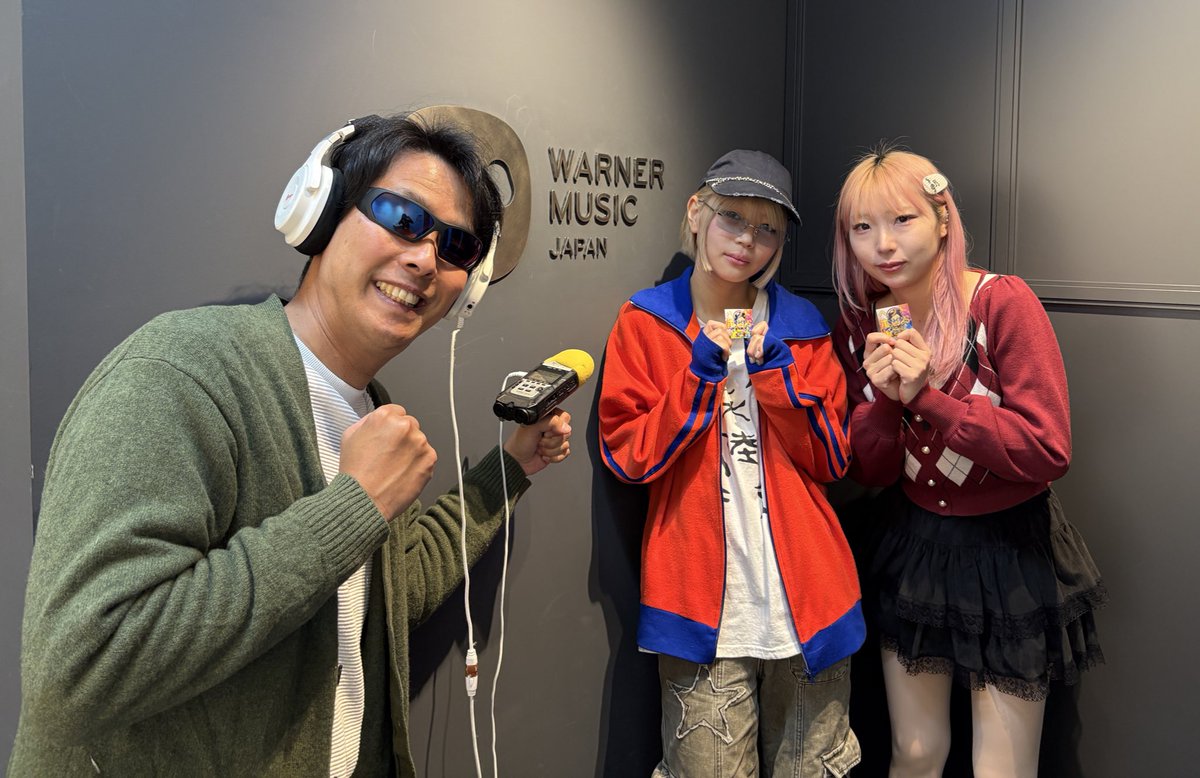 三四少女（サンスーガール）から川田羽撫子さんとさっちゅーさんでした！
聴き逃した方はタイムフリーでどうぞ！！
ヘッドホンおじさんCX 広島FM 2026/1/24(土) 12:30-13:00 radiko.jp/share/?t=20260… #広島FM #タケモトコウジ #ヘッドホン #ヘッドホンおじさん