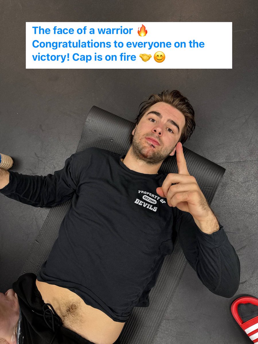 devilsfanatics's tweet image. GRITS AND NICO ARE PUMPED UP AFTER THE DEVILS THIRD WIN IN A ROW 😈

(Via: Arseny Gritsyuk’s Telegram)