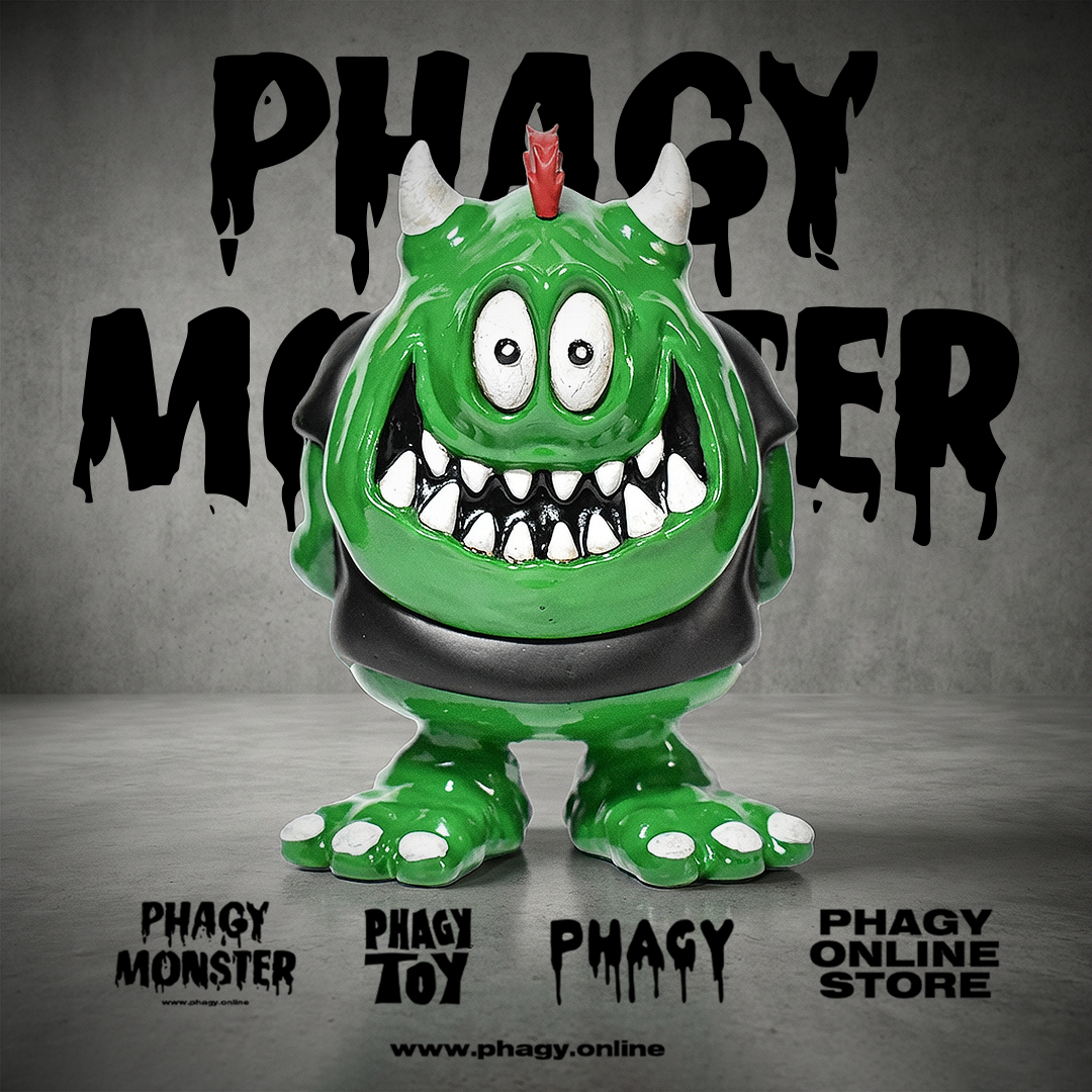 RP【受注予約スタート🔥】
PHAGY MONSTER 
縮めて「ファジモン」⁡

人気のファジモンをZBrushで
リモデリングしました✌️
⁡
一点一点ハンドペイントで
塗装を施します。
⁡
この投稿を是非リポスト(再投稿)して
応援して頂けると嬉しいです！
⁡
——————————————
⁡
<名前>
ファジモンZ
⁡
<サイズ>