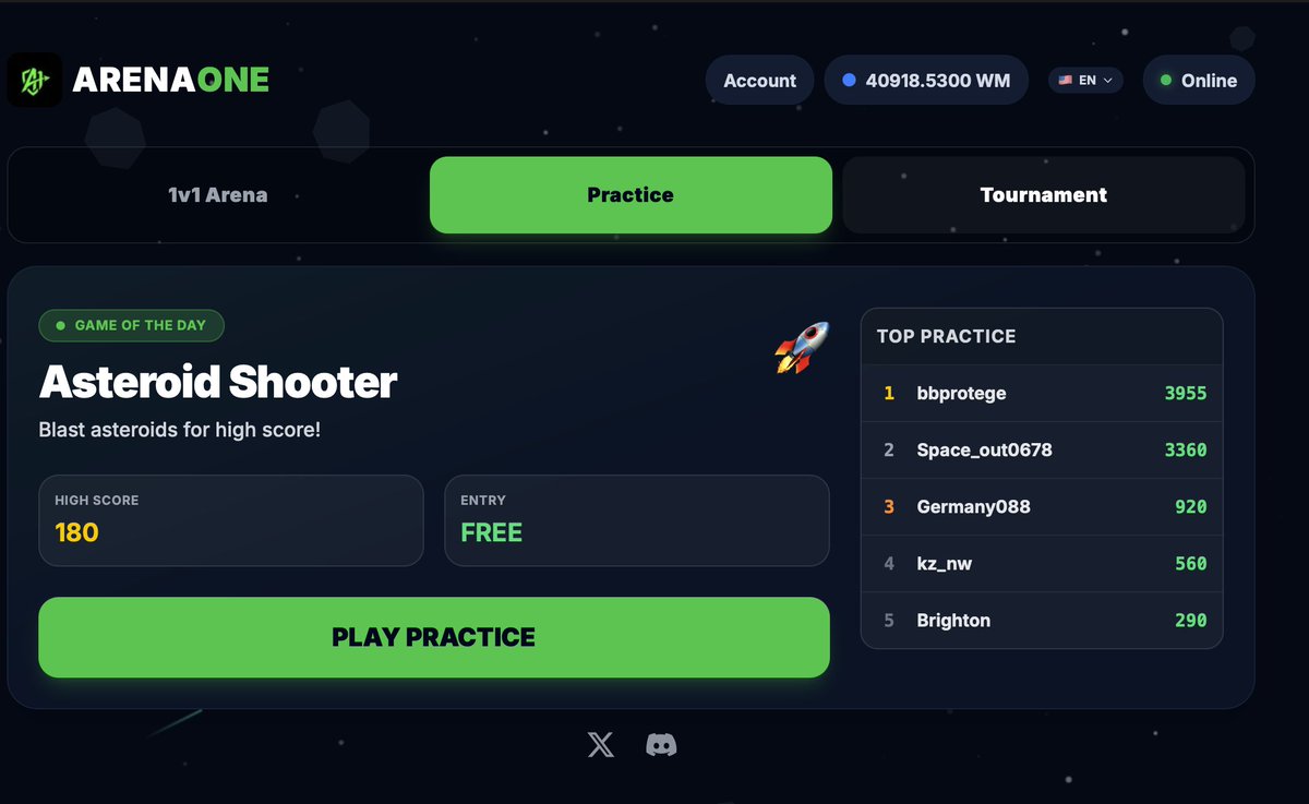 Checkout practice mode to prepare for our upcoming tournament to win up to $420!
telegram link in our bio