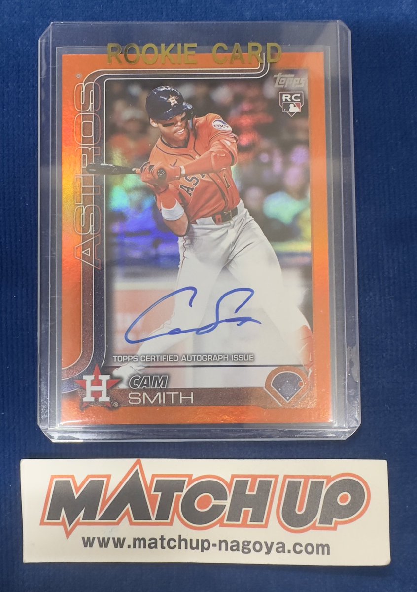 M 様 おめでとうございます🎉 25枚限定サインカード✍️ アストロズ