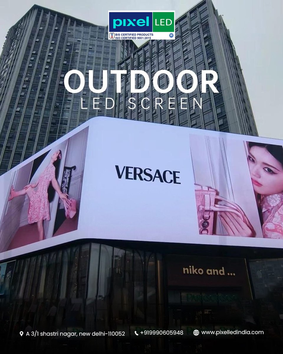 Pixelled_pvtltd's tweet image. Transform outdoor spaces with Pixel LED Outdoor Screens — delivering ultra-bright visuals, stunning clarity &amp;amp; weather-resistant performance.

 A 3/1, Shastri Nagar, New Delhi – 110052
 +91 9990605948
 pixellledindia.com

#OutdoorLEDScreen #PixelLED #LEDDisplay #OutdoorGear