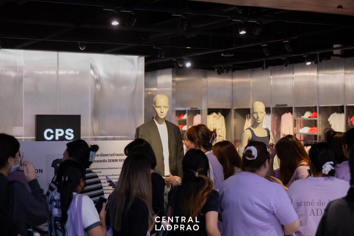 CentralLadprao's tweet image. C P S DENIM REBELLION COLLECTION
Made to define who you are.

Dare to wear. Dare to be different.

Available now at 2nd Floor, Central Ladprao
📆 24 - 25 Jan 2026

#CPSDENIMREBELLION #CPSDENIM #CPS #CPSxTEN #เซ็นทรัลลาดพร้าว #CentralLadprao