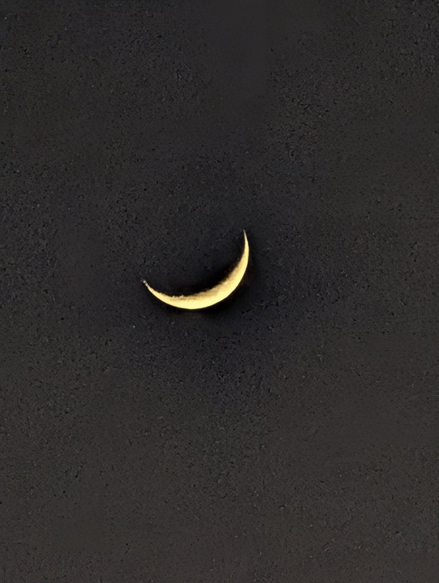 ◆三日月✨◆ 木曜分再送】 綺麗な三日月様🌒が居る夕景✨️ #LECT夕暮れ #月齢3