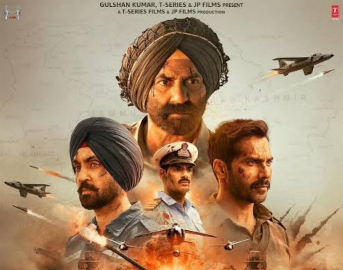 ManozTalks's tweet photo. #Border2 ~~ 32.10 Cr nett on 1st DAY

As i Said , film impacted due to "HEAVY RAIN FALL" in North State of India . Else #40Cr nett OPENING was easy ✴️🔥

Nevertheless, 40-45 Cr wish is going to be fulfilled on  2nd Day (TODAY) as WOM is Simply Terrific 

#SunnyDeol , #VarunDhawan https://t.co/r1G4KSVdAS