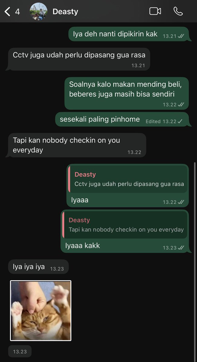 sempet gue bercandain; hire suami aja daripada hire ART 👉🏻👈🏻