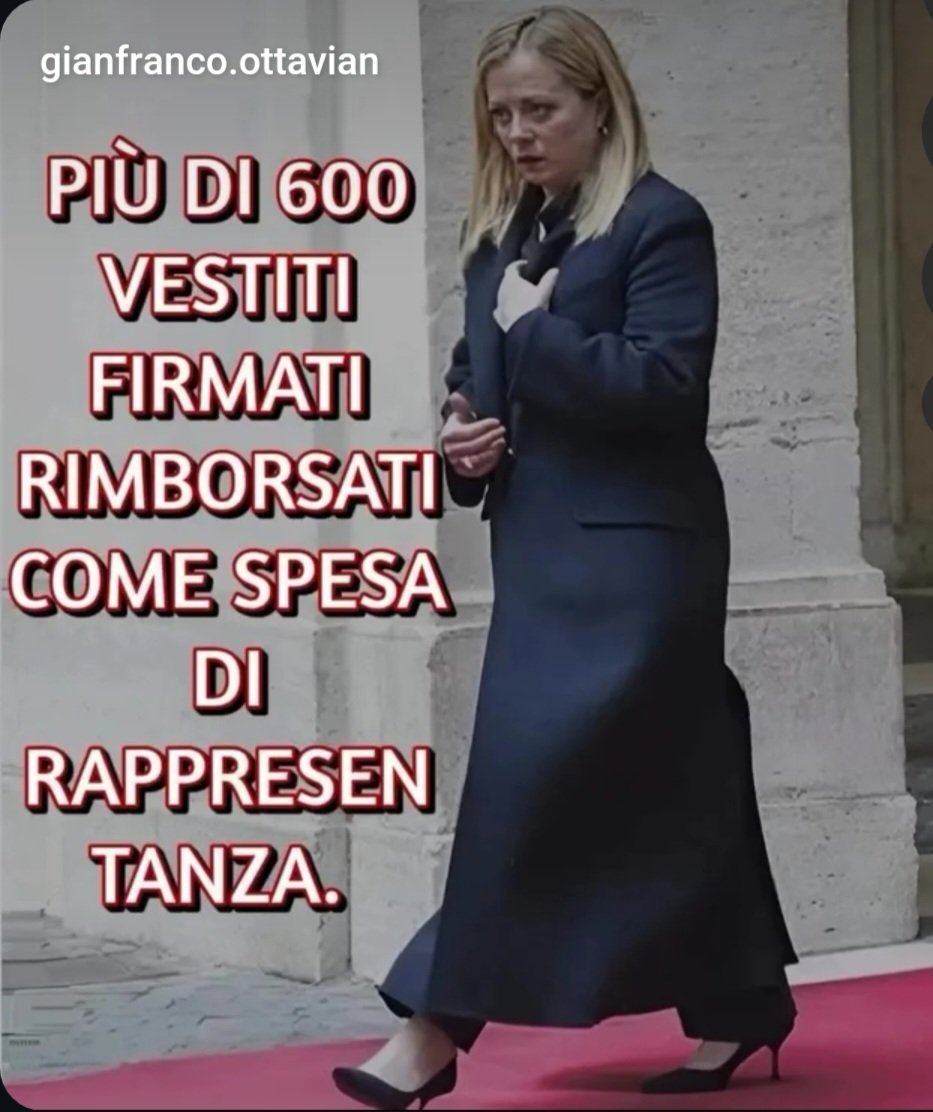 Voi non immaginate quanti italiani ogni giorno vanno in banca a dire che non ce la fanno a pagare il mutuo, un prestito, le bollette del gas e della luce. Una visita medica importante, l'apparecchio ortodontico per i figli, l'affitto di una casa, i libri universitari.

#Meloni 👇