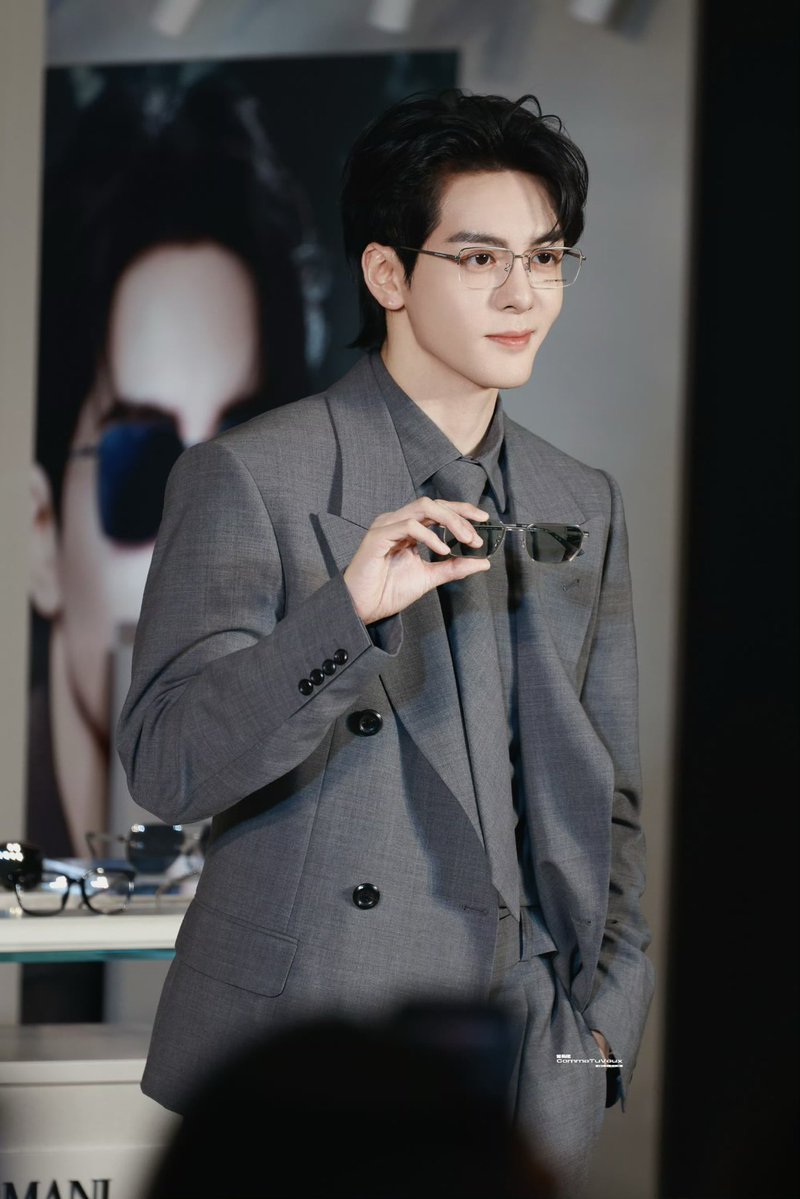 zsxarchives's tweet image. 2026.01.24 #ZengShunxi in Shenzhen for Emporio Armani x President event

 📸 by : CommeTuVeux1009 

#JosephZeng #曾舜晞