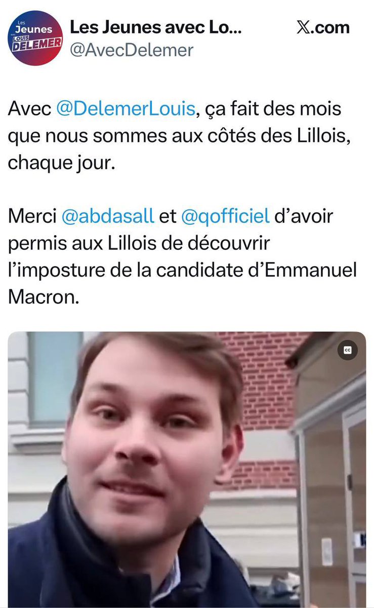 En pleine campagne à #Lille, je m’attendais à affronter les extrêmes et la vieille baronie PS qui a tant abîmé notre ville. Or, certaines attaques émanent de candidats sans ancrage électoral, sans responsabilité passée, et sans perspective de second tour..
Beaucoup de bruit, peu