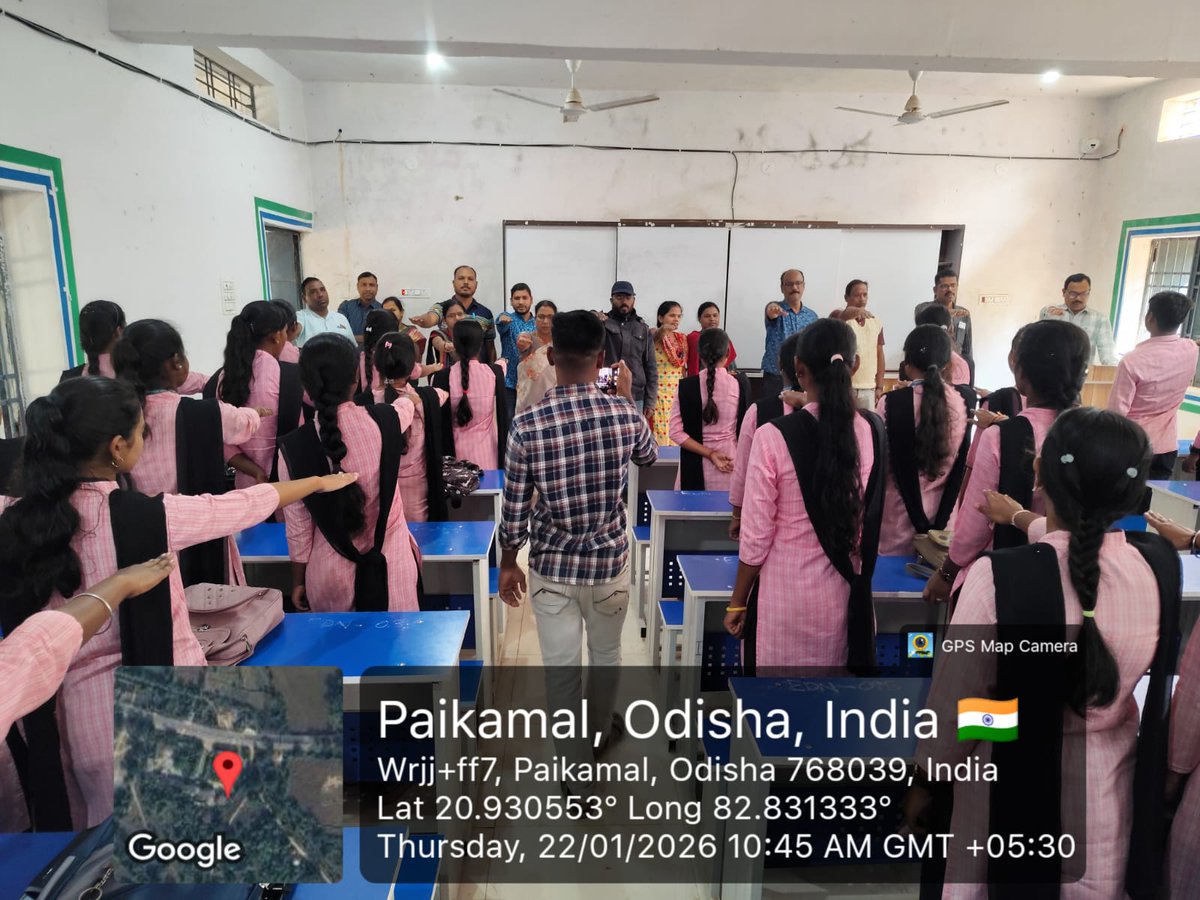 Electionbargarh's tweet photo. @OdishaCeo @ECISVEEP The National Voters' Day (NVD) pledge was administered across the District  on January 23, 2026. This district-wide initiative aimed to enhance electoral awareness and promote ethical participation in the democratic process. https://t.co/ucX9V4LDc3