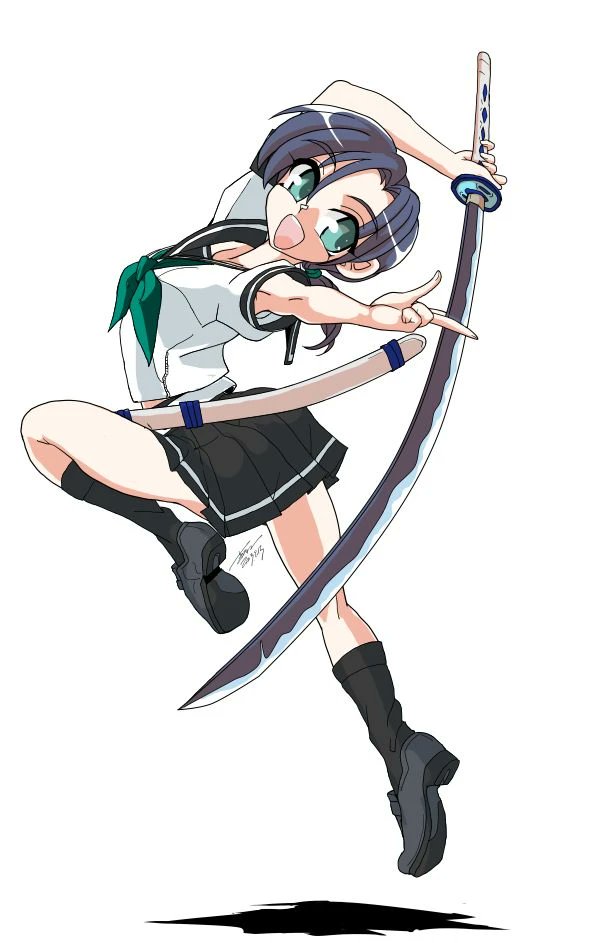 #武器持った女の子 