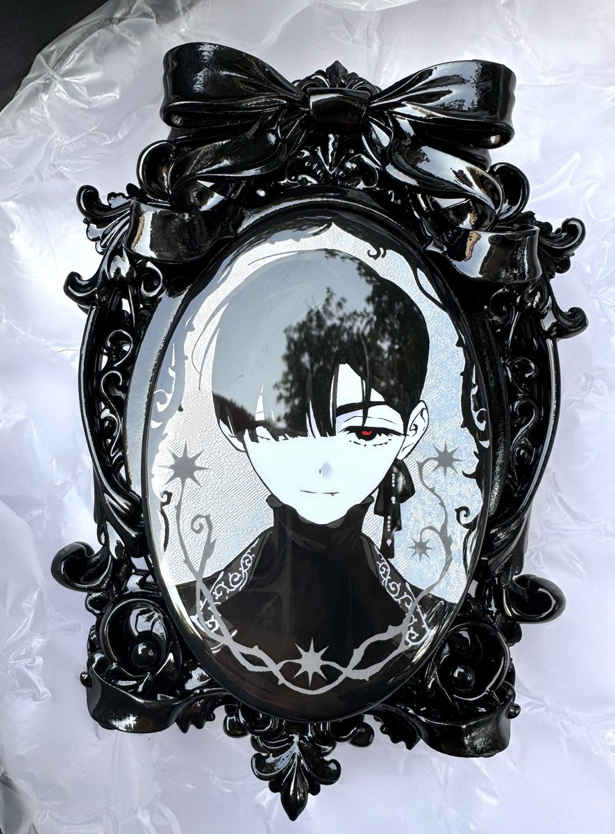 给吧唧用果然还是大了毕竟这是卡框，，