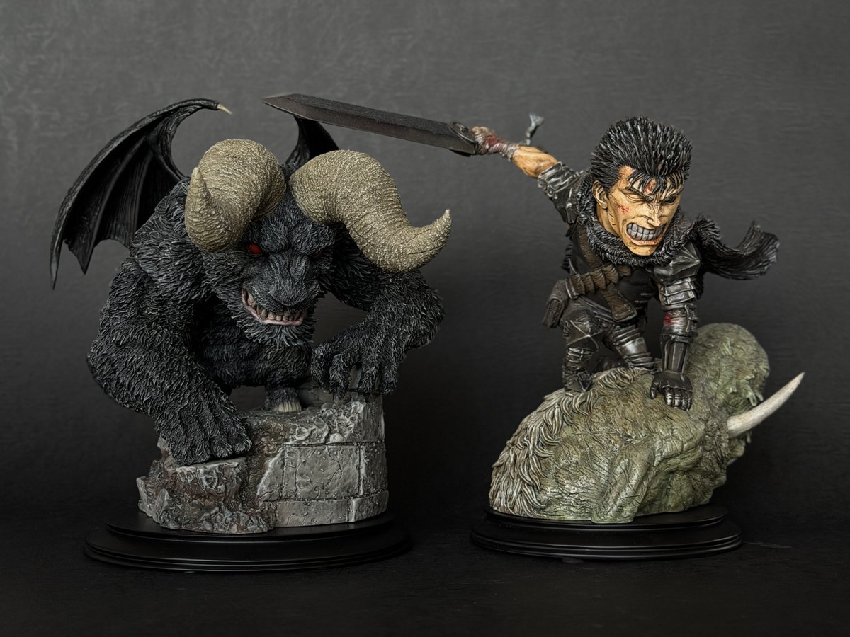 SynQLabさんのガレージキット、ベルセルクSDガッツver2とSDゾッドver2