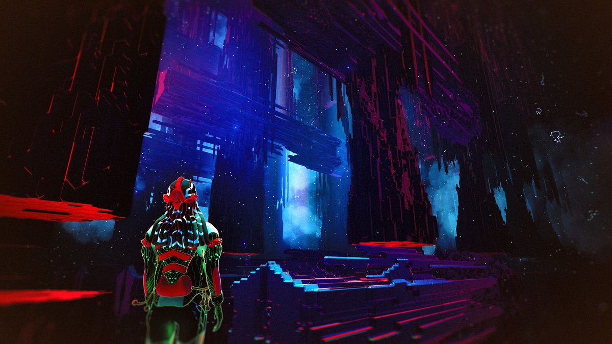etregame's tweet photo. Explore a vast, interconnected labyrinth of luminous architecture, solve spatial puzzles, and engage in fluid ground and aerial combat.

#screenshotsaturday #indiegame #indiedev #ETRE https://t.co/O647yoz0kf