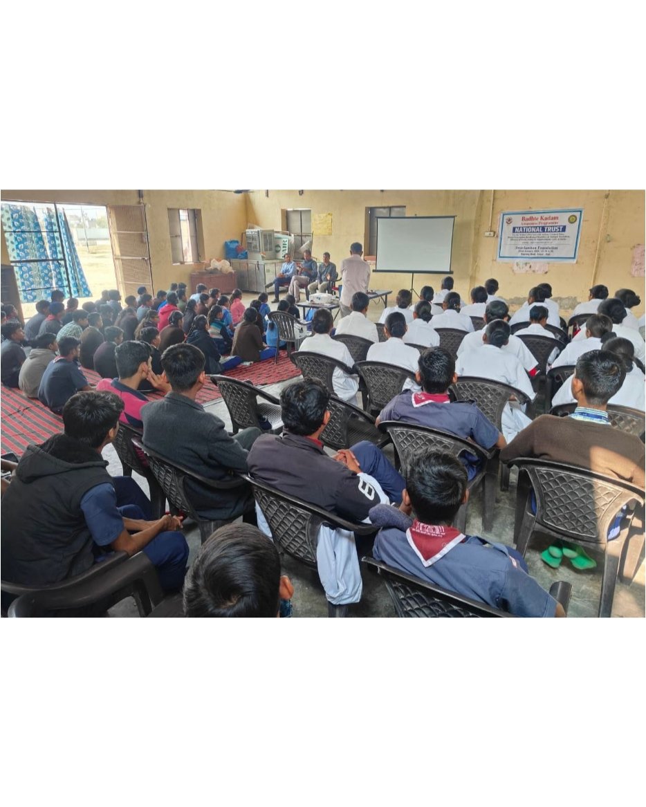 Shining a light on the legal rights of persons with disabilities ✨

Through the “Badhte Kadam” awareness program, Swavlamban Foundation took a strong step toward knowledge, dignity, and inclusion in Pali.

#SwavlambanFoundation #DisabilityRights #InclusionMatters #Empowerment