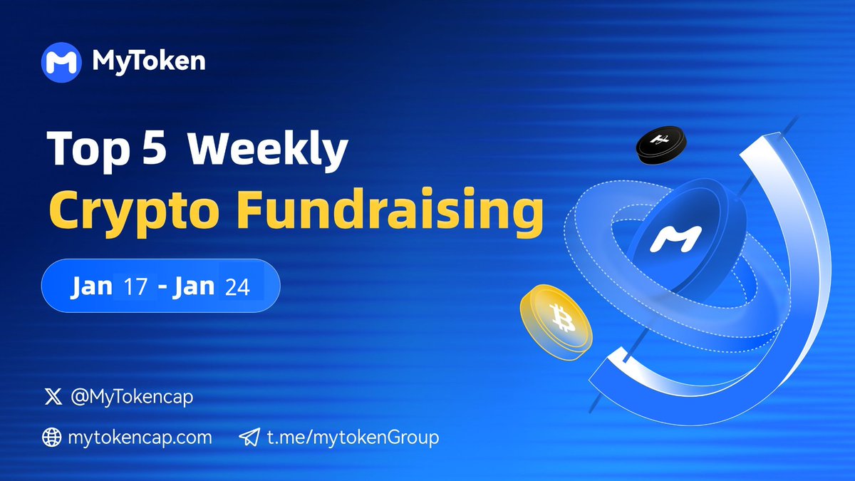 MyTokencap's tweet image. 👇Top 5 Weekly Crypto Fundraising | Jan 17 - Jan 24

1⃣ BitGo
Digital asset security company  @BitGo completes its U.S. IPO, raising $212.8M at $18/share, with a total valuation of $2.1B and @yzilabs has made a strategic investment in its IPO as well

2⃣ Superstate
Tokenization…
