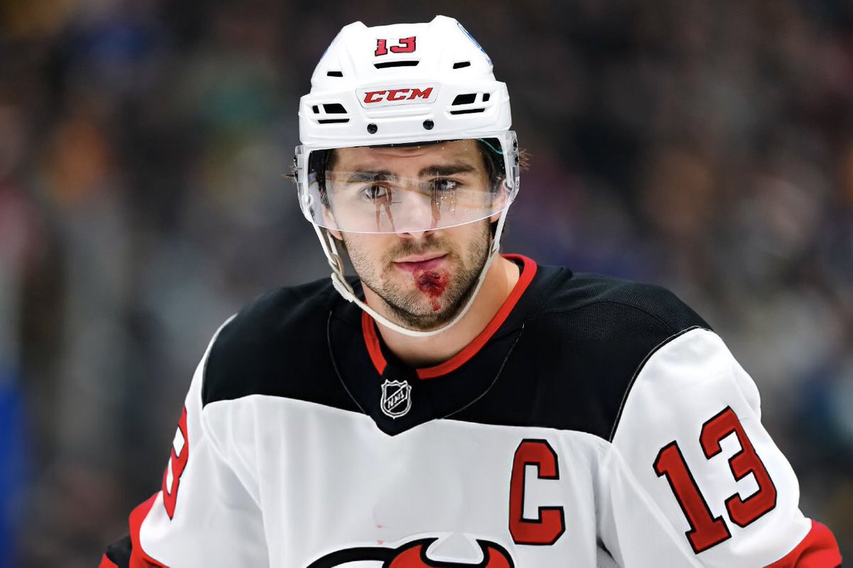 devilsfanatics's tweet image. Nico Hischier Certified Hockey Guy 😤