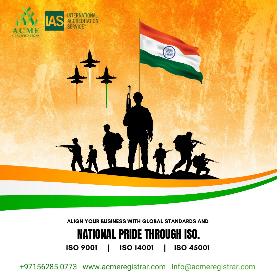 This Republic Day, align your business with global standards and national pride through ISO.
#RepublicDay2026 #ISOCertified #BusinessExcellence #AtmanirbharBharat #QualityMatters