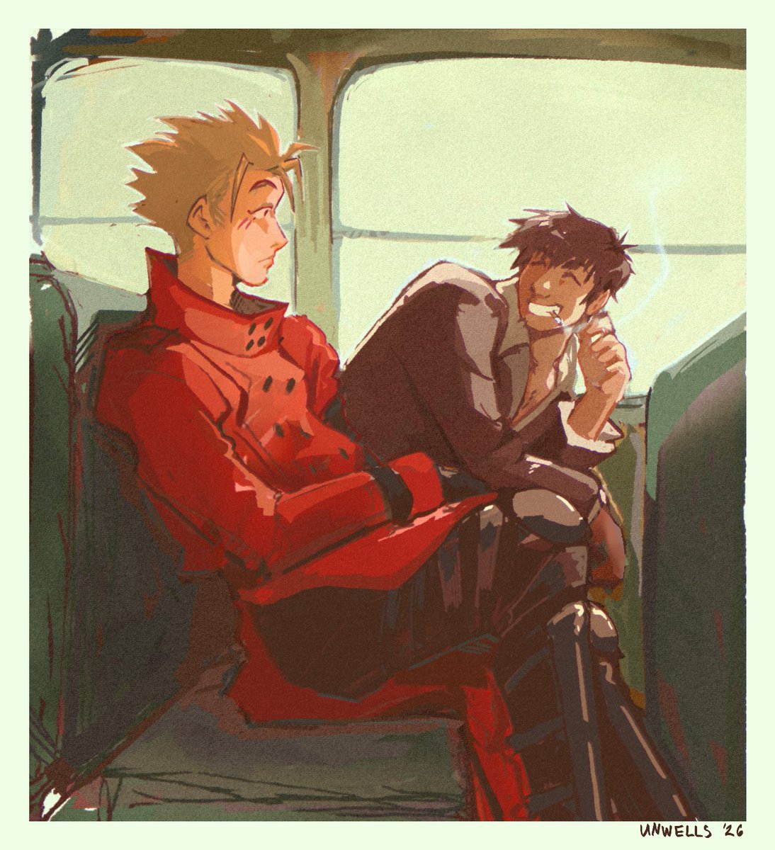 they live inside my brain 

#vashwood #trigun