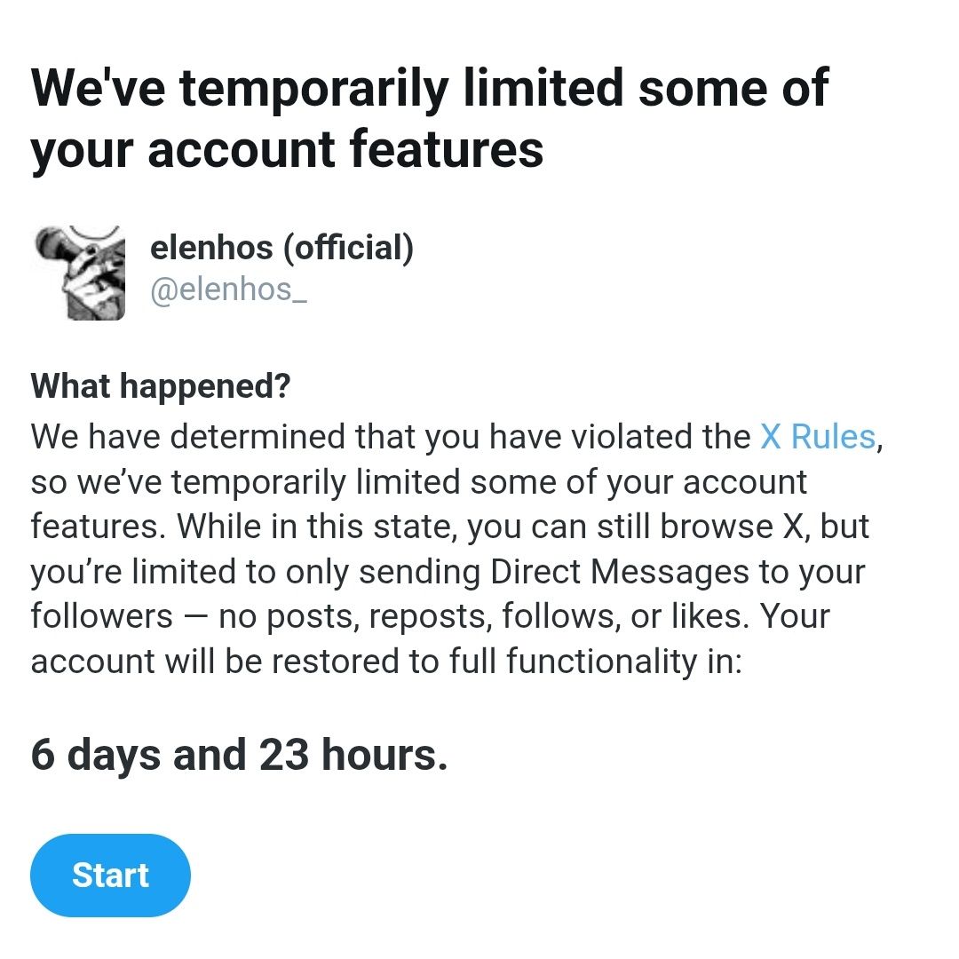 elenh0ES's tweet photo. Guess who just got slimed out by twt for saying bad bad things ! #thisgal https://t.co/RdCaNlFoxy