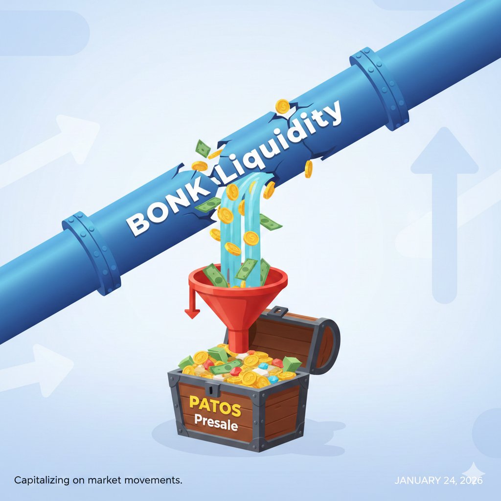 Patos_Meme_Coin's tweet image. Liquidity on Solana is flowing from old projects into new ones. 

We're seeing massive wallet transfers out of $BONK and into the Patos presale. 

The smart money knows when a trend has peaked. Follow the flow. 🌊💰 

#OnChainData #SolanaMemeCoin #PATOS