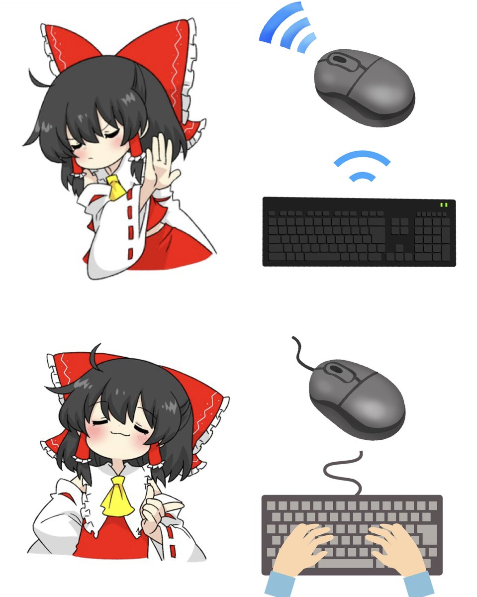 やはり信じられるのは有線...!!
電池残量も気にしなくて良いし