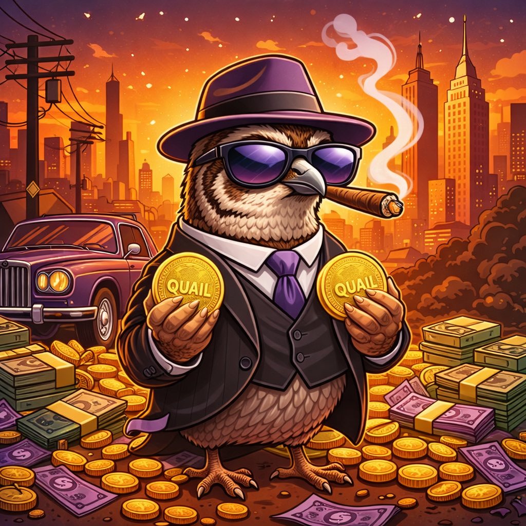QuailCoinSol's tweet photo. GM 🐣

#QUAIL #SOL #Solana #SolanaCommunity #SOLArmy #QuailCoin #Memecoin #LiveLaunch #CryptoReality #BornLive #Web3
#PumpFun https://t.co/4LEnSQu4OF