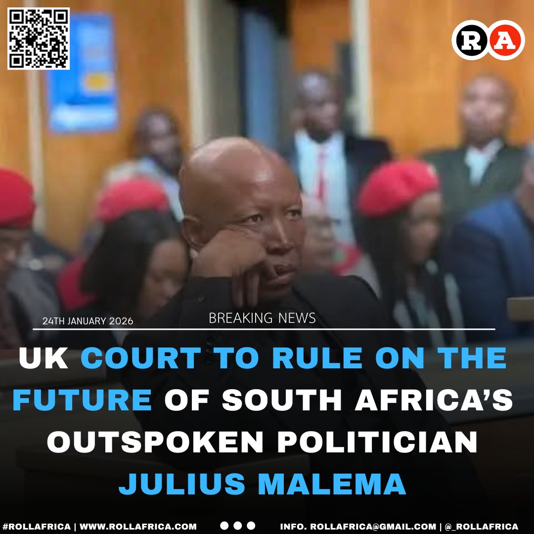 Gun Salute or Crime: Court Decides Fate of South Africa’s Most Defiant Politician Julius Malema 

rollafrica.com/article/gun-sa… 

#RollAfrica #JuliusMalema #Court