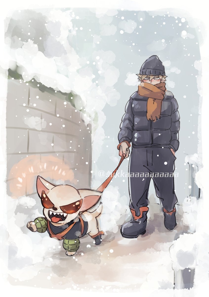 初雪ﾄﾞｯｸﾞ