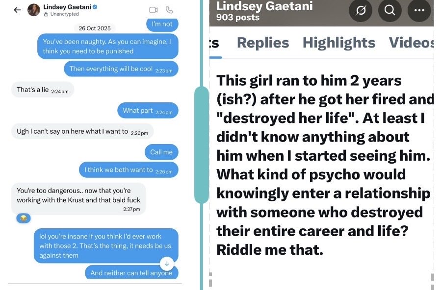“What kind of psycho would knowingly (re)enter a relationship with someone who destroyed their entire career &amp; life?” 

Do you know <a href="/lindseygaetani/">Lindsey Gaetani</a> ? I’d ask on your post, but u just blocked me 🤷‍♀️

#aMiThEdRaMa