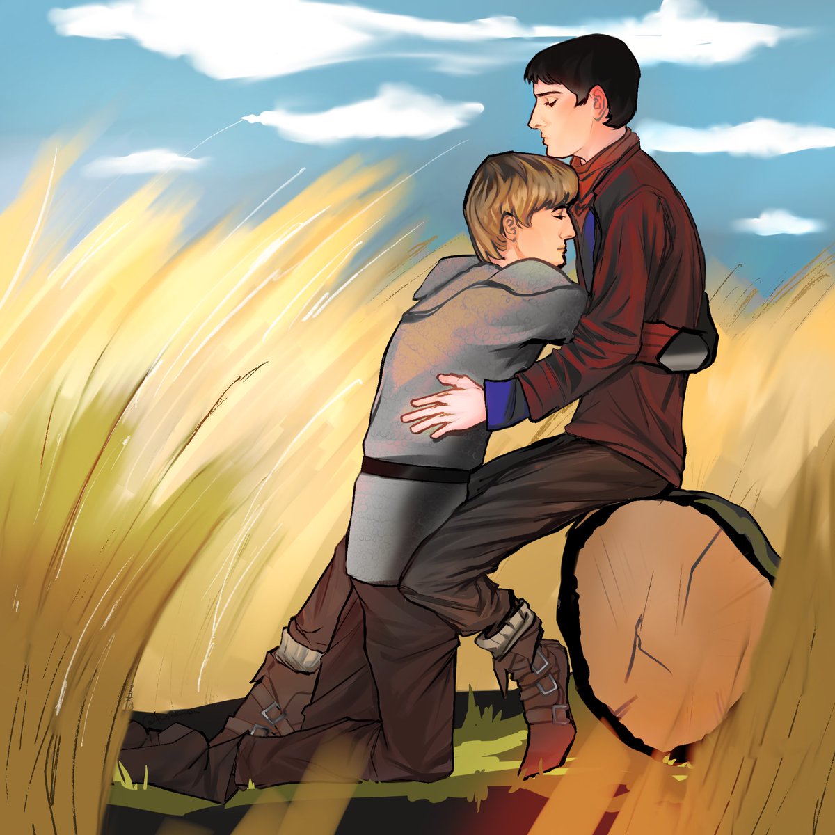 tushamoa's tweet photo. #merthur #Merlin https://t.co/hFxkZ9fYLc