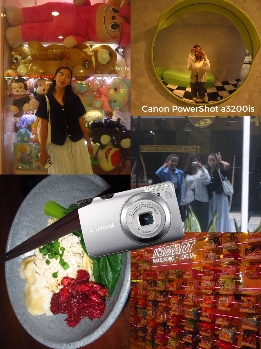 pwettiesthing's tweet photo. wts wtb jual beli digicam
Canon PowerShot a3200is

- body 9,5/10 (detail dm)
- clear lens
- zoom in-out works
- fitur + all buttons works
- many filter options

💰 850k (still negotiable)
📦 box ori, charger + batre ori, pouch, strap &amp; adapter. 
🚀 direct tf/shopee no fee https://t.co/HsM1J2j2TQ
