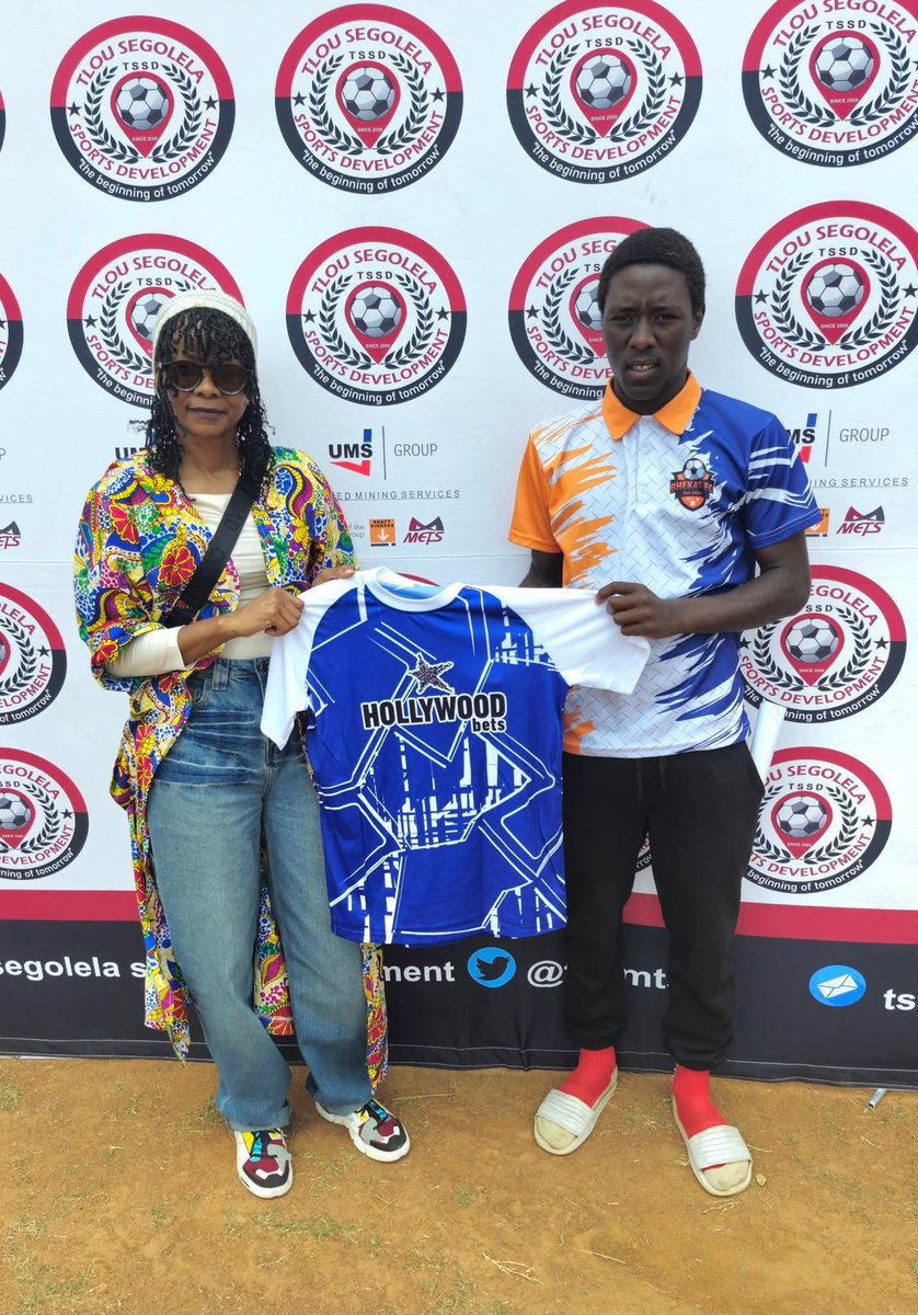 TeamTSSD's tweet image. Soccer and netball kits donated to the #TSAFT2025 finalists, a meaningful moment that speaks to what this tournament is truly about.

We remain deeply grateful to @Hollywoodbets , whose ongoing support over the years has made initiatives like this possible. 

 #Hollywoodbets