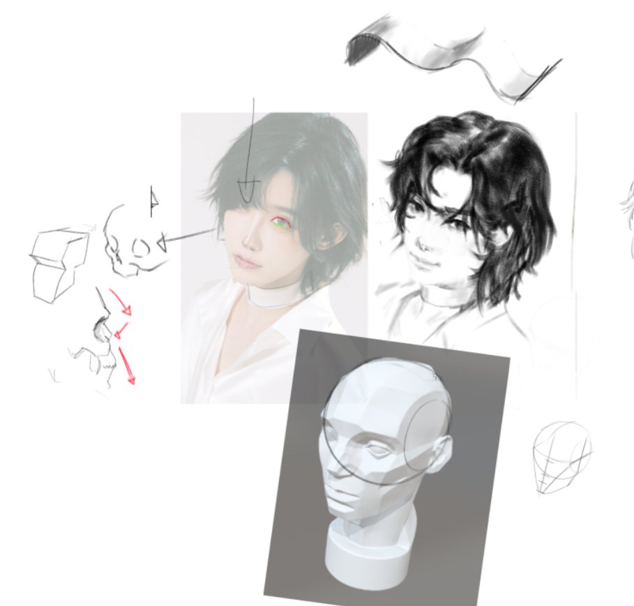 artoftatam's tweet photo. big knowledge sharemaxxing in the discord gc last night #artstudy https://t.co/occ7lcKG3K