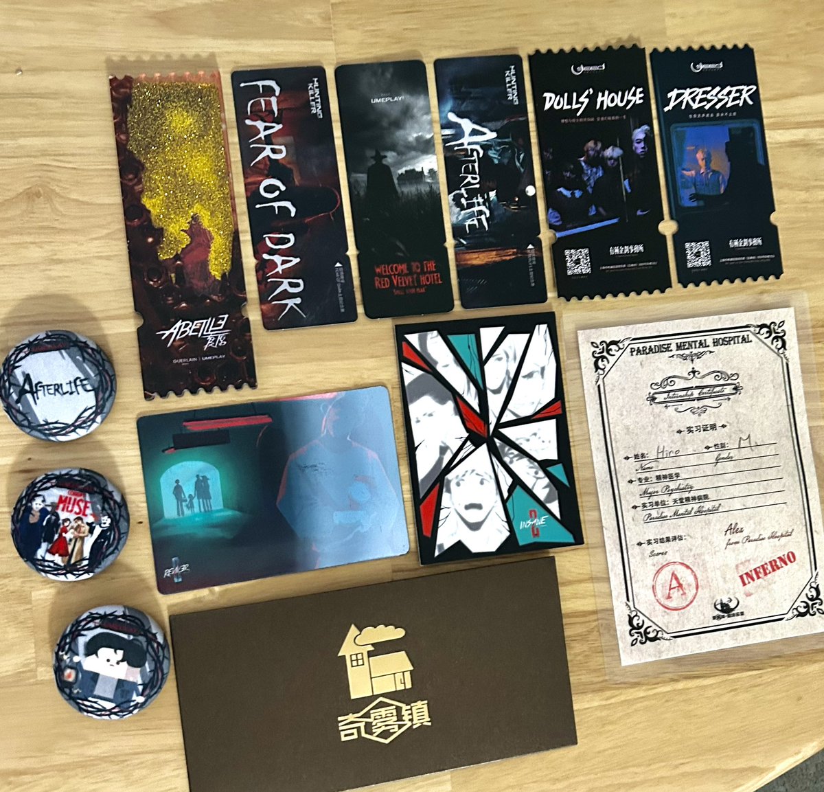 nekosui0913's tweet photo. 🚢上海エンタメ旅
UMEPLAY, MRX(second world), 時生, USEED, 寄霧鎮, 3日間で12作品という修行みたいな旅程。
日本では越えられない予算の壁と同時に、通訳必須のため100%入り込めない言語の壁を感じました。
特に、三更2はスタンガンや火剣でガチ追いかけ回される、無法地帯のマラソン大会でした！ https://t.co/2Rraicty5v