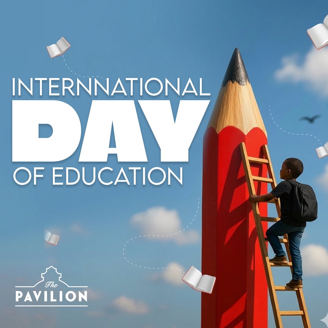 ThePavSA's tweet image. Education opens doors to brighter futures. Today we celebrate learning, growth, and the power of knowledge to inspire change. Happy International Day of Education from Team Pav.

#InternationalDayOfEducation #LearningMatters #FutureFocused #DiscoverConnectEnjoy