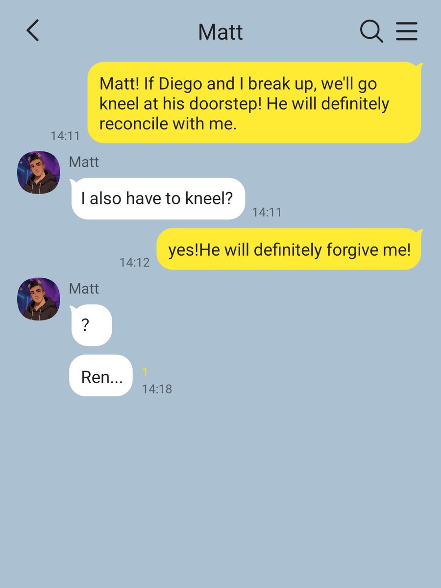zhxngrnwu's tweet photo. If Ren sends Diego a breakup message in the middle of the night。
#TrueClash https://t.co/nl3wZXuNaC