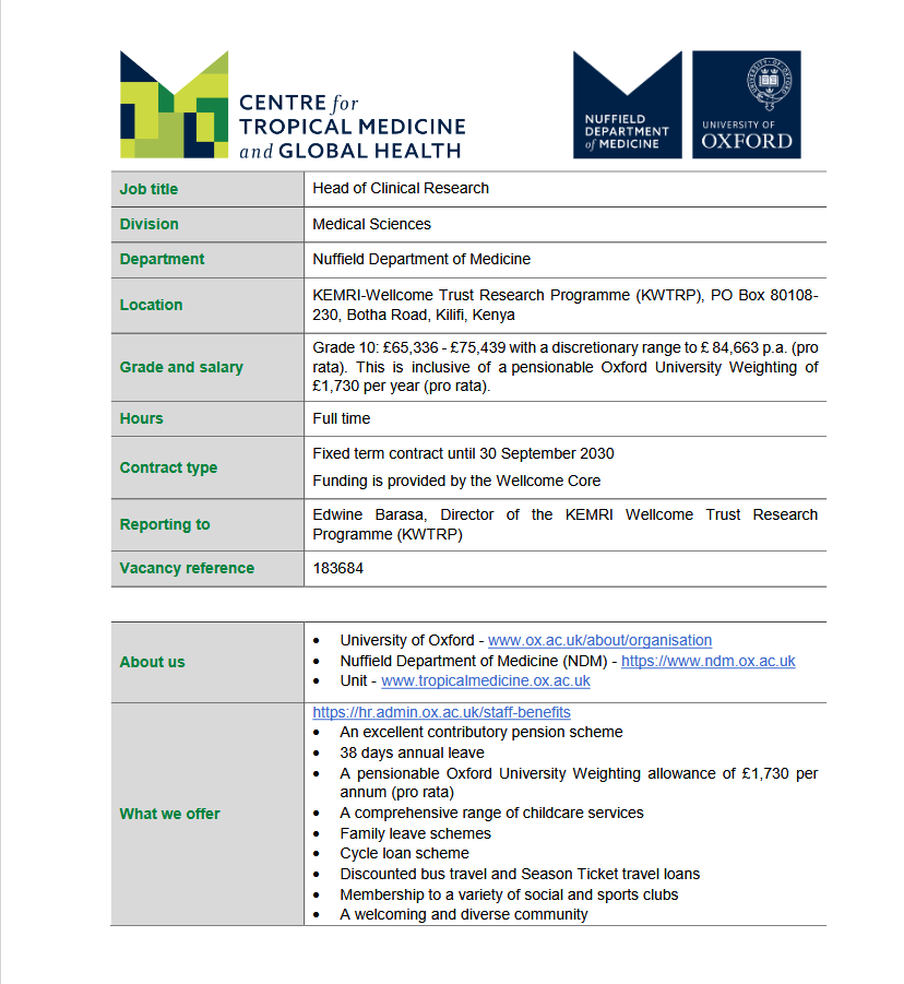 KEMRI-Wellcome tweet media