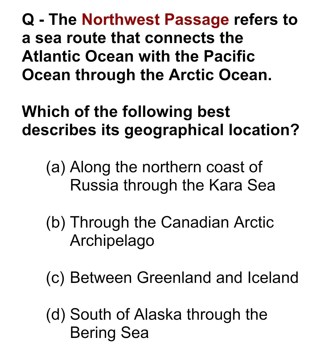 UPSC_mantra_'s tweet photo. 🚨 Northwest Passage 

#CurrentAffairs #MapWork #UPSCPrelims2026