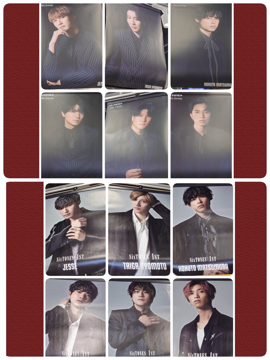 タワレコ広島でアルバム追加購入💎SixTONESのパネル、個人ポスター各種