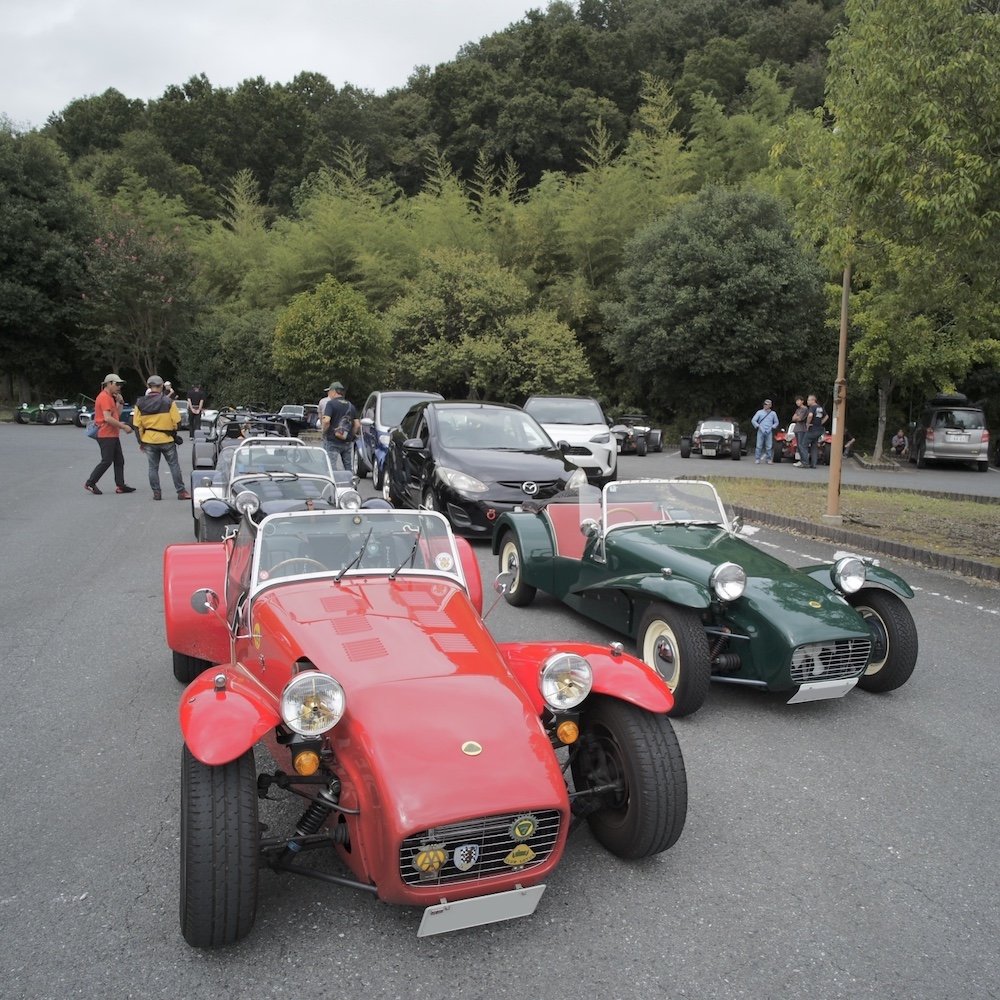 SOCJjp's tweet photo. A short break in touring.

Photo：D.K.
Instagram
#caterhamsuperseven #lotussuperseven #socj #japan https://t.co/cJEp20tm7k