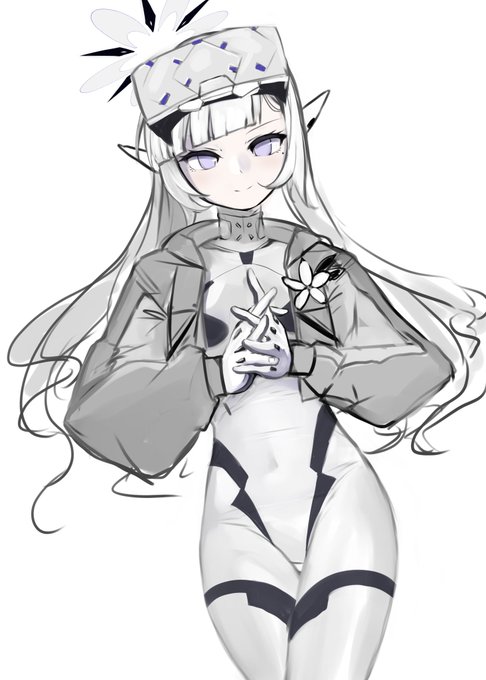 ヒマリの臨戦スーツが大変良かったので・・・ 生地が薄そうなのが大変癖