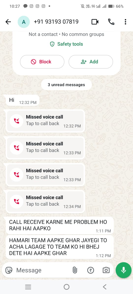 dabas_mehu17's tweet image. @ICICIBank 150–200 abusive calls daily. Harassing customers and families now part of your recovery policy?

Stop immediately. Activate DND or face escalation to #RBI and legal action.

#Harassment #StopCalling
