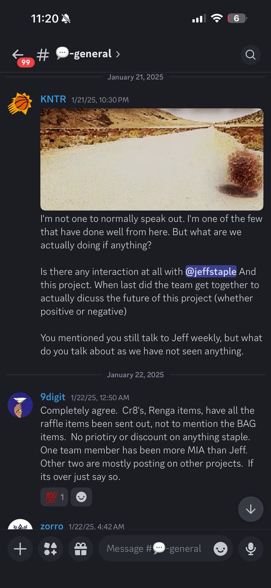 drdan976's tweet image. One year later and not one damn thing has changed with @stapleverse.  @jeffstaple allegedly rug pulled the project leaving @ryancsmith2222 and @neurohub to defend for themselves.   These cowards can’t even own up to their failures.