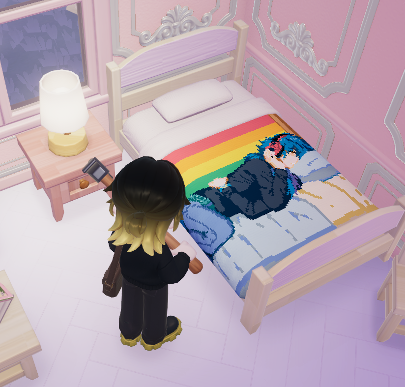 made a yaoi bed
